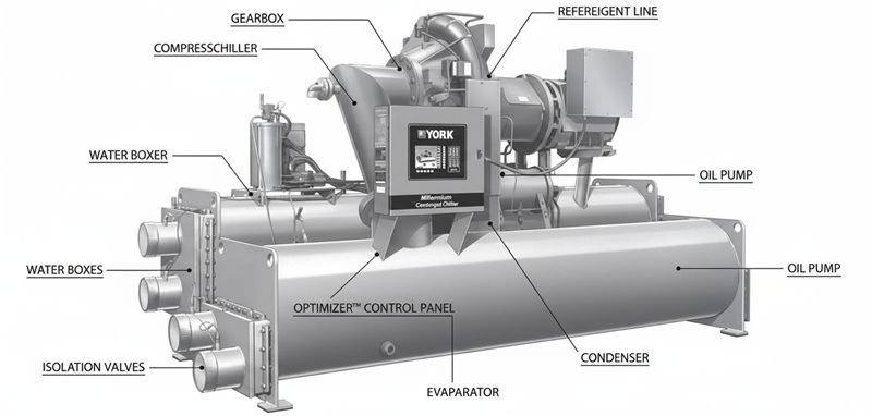 Top Benefits of Using YT York Chiller in Large Commercial Facilities